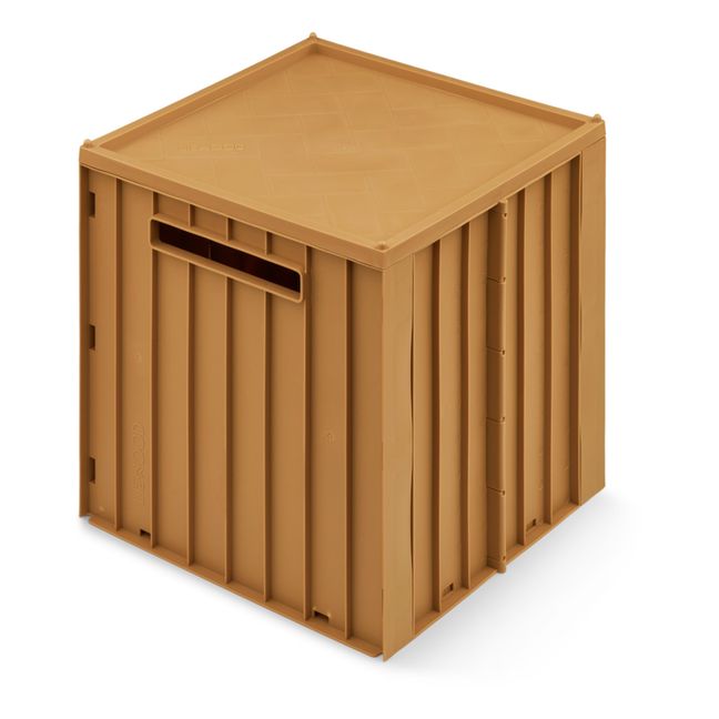 Elijah Storage Box and Lid | Caramelo