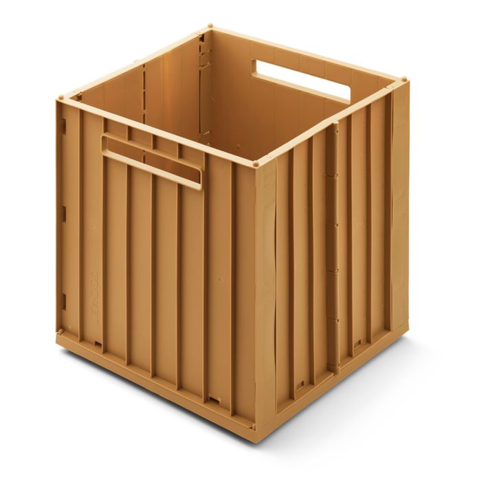 Elijah Storage Box and Lid | Caramel- Product image n°1