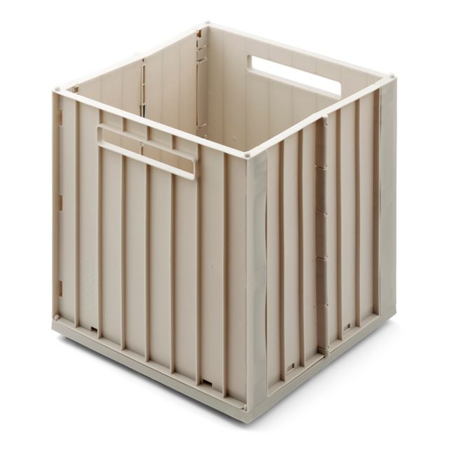 Elijah Storage Box and Lid Sandfarben