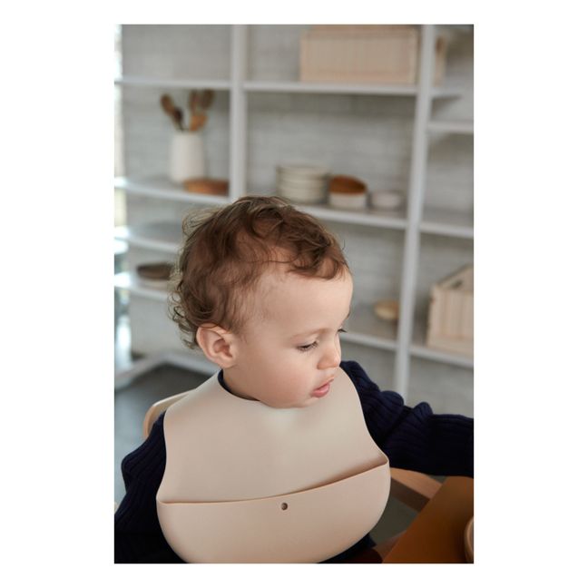 Set di 2 bavette in silicone Ember | Sabbia
