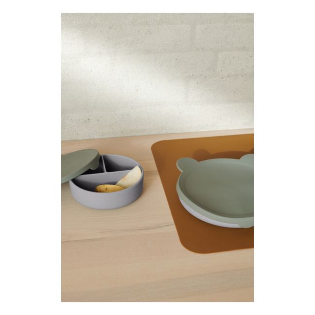 Frodo Compartment Plate and Lid | Blue