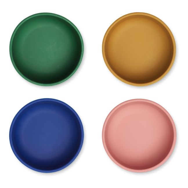 Cuencos de silicona Iggy - Set de 4 | Verde