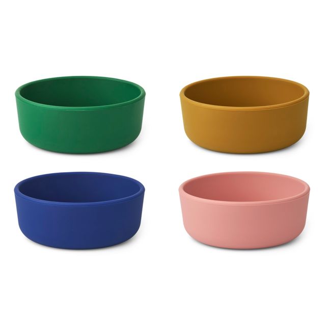 Iggy Silicone Bowls - Set of 4 Grün