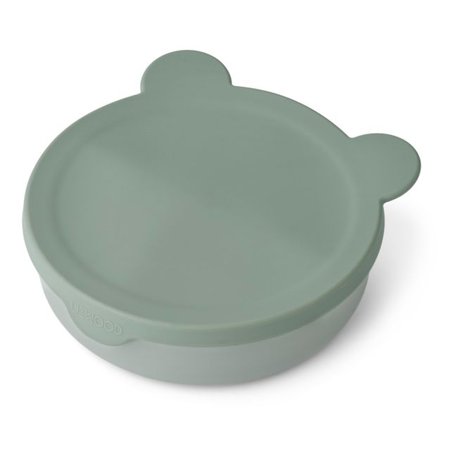 Rosie Compartment Bowl and Lid | Blue