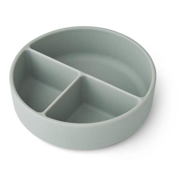 Rosie Compartment Bowl and Lid Blue