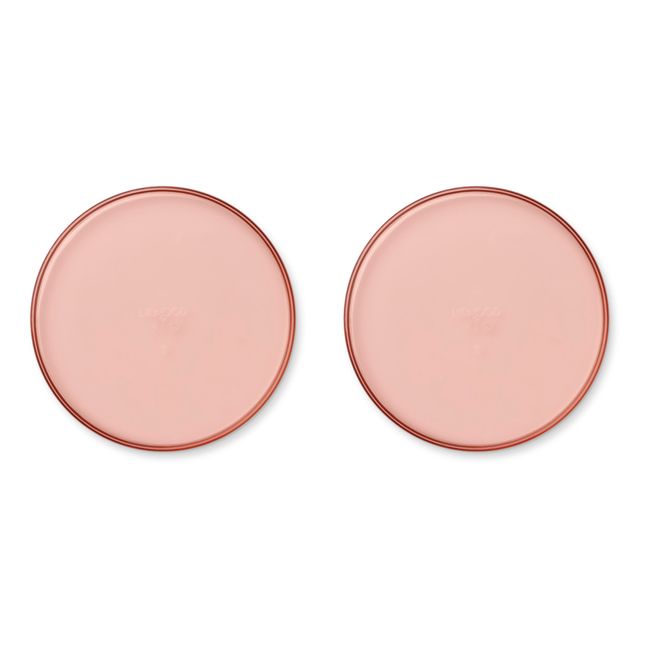 Uma Tritan Plates - Set of 2 Pink