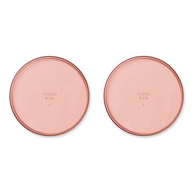 Uma Tritan Plates - Set of 2 Pink