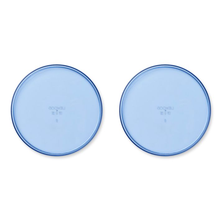 Uma Tritan Plates - Set of 2 | Blau- Produktbild Nr. 1