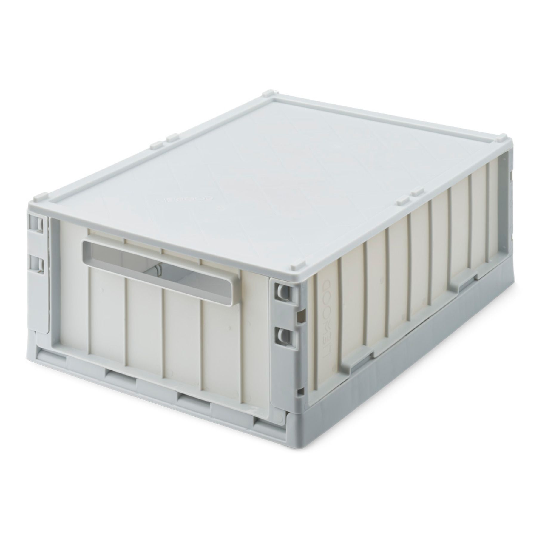 Weston Collapsible Storage Crate with Lid | Blau- Produktbild Nr. 0