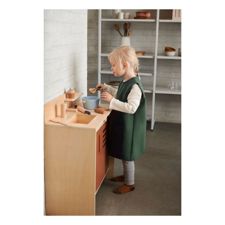 Alaia Apron | Verde Oscuro- Imagen del producto n°1