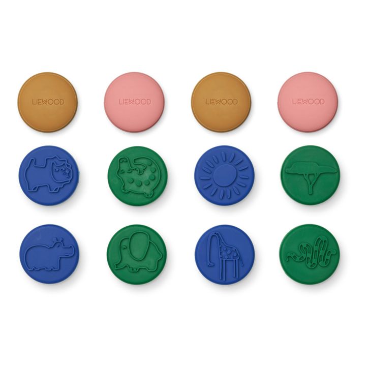 Silikonstempel Earl aus Silikon - 8er Set | Grün- Produktbild Nr. 1