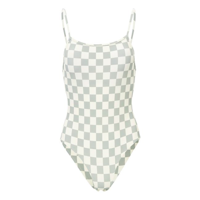 Checked Swimsuit - Women’s Collection Blu