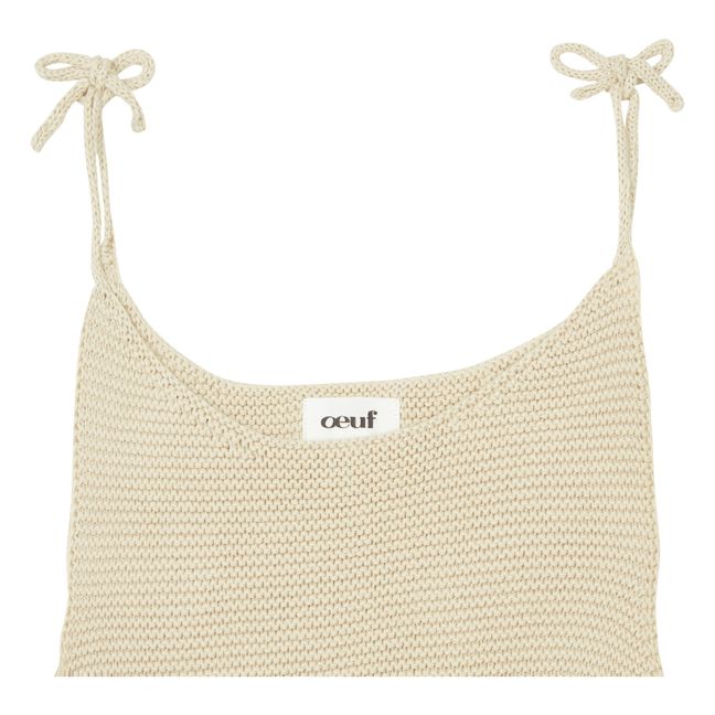 Knitted Top Beige