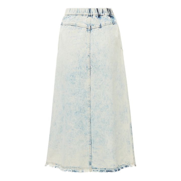 Birdie Bleached Denim Skirt Hellblau- Produktbild Nr. 4