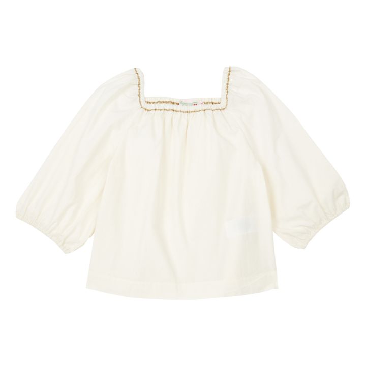 Anastide Embroidered Blouse | Ecru- Product image n°0