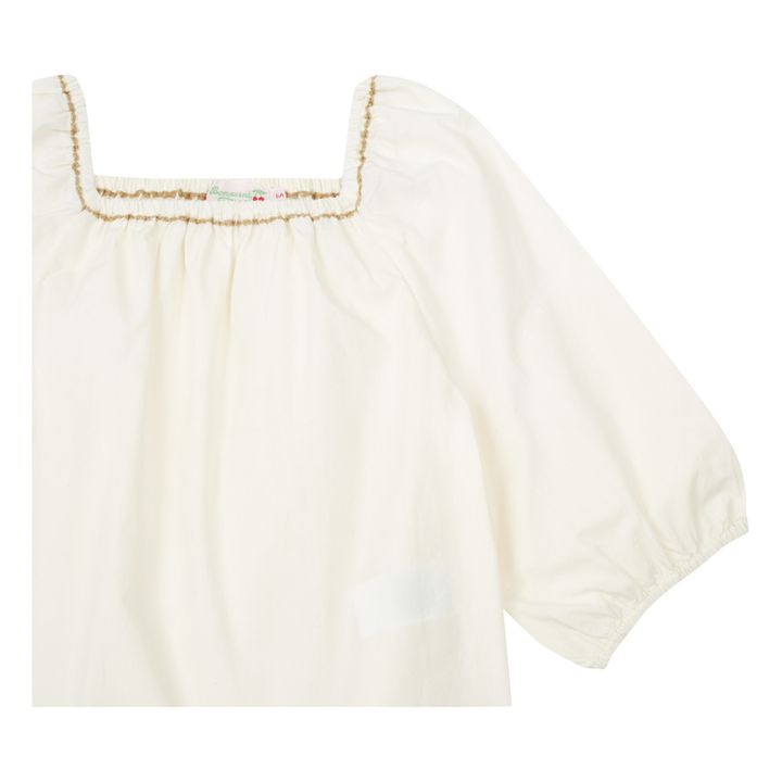 Anastide Embroidered Blouse | Ecru- Product image n°1