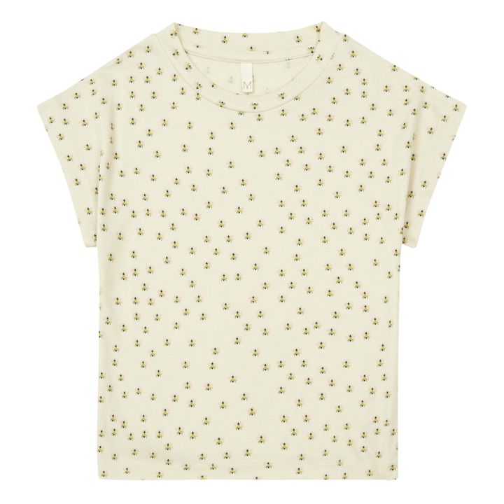 Organic Cotton Bee T-shirt Beige- Produktbild Nr. 0