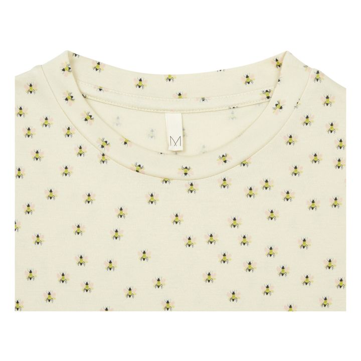 Organic Cotton Bee T-shirt Beige- Produktbild Nr. 3