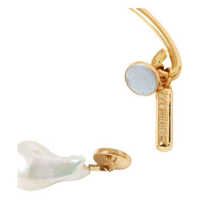 Baroque Pearl Bracelet | Gold