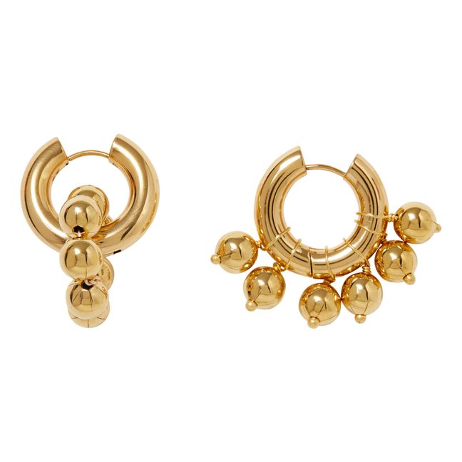 Beaded Hoop Earrings | Dorado