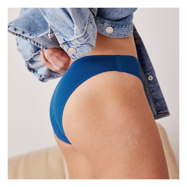 Culotte Menstruelle Girls - Flux Moyen | Bleu