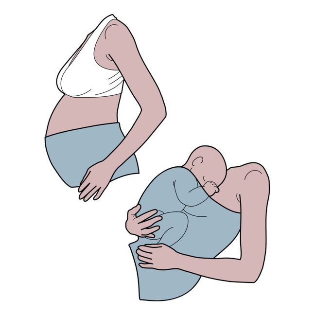 Bandeau From Bump to Baby | Noir
