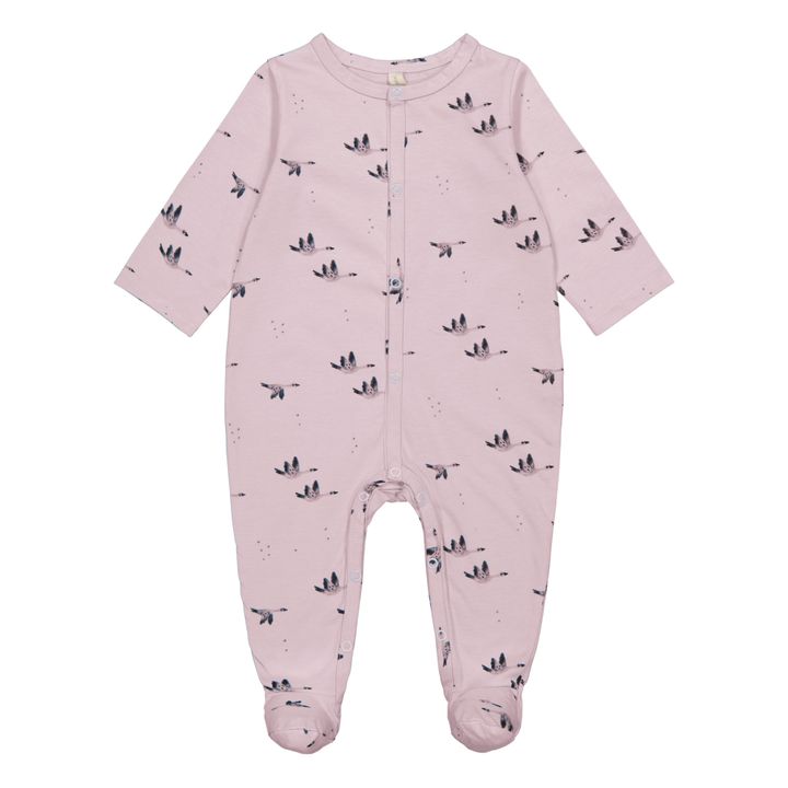 Amalia Jersey Goose Footed Pyjamas | Lilac- Product image n°0