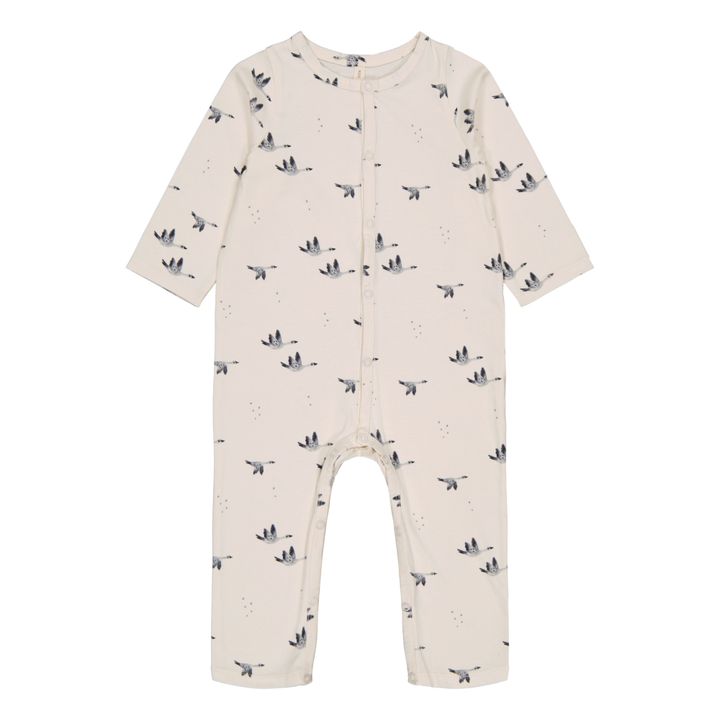 Pia Jersey Goose Pyjamas | Sandfarben- Produktbild Nr. 0