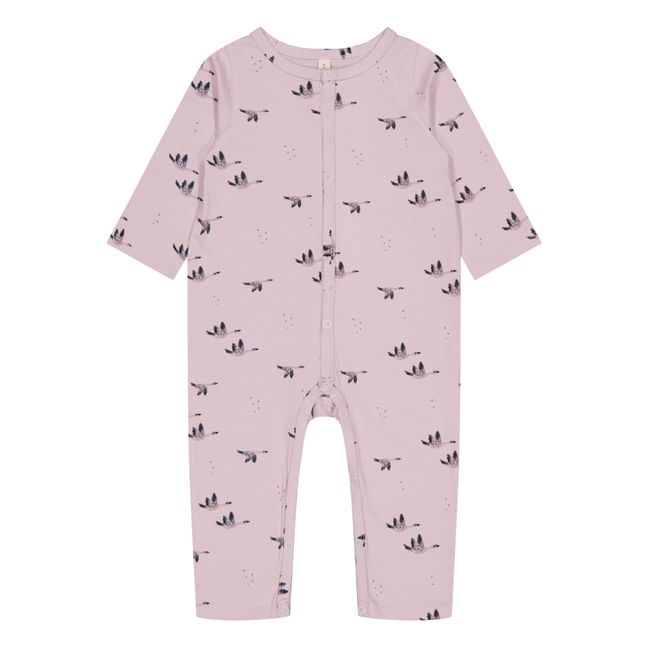 Pyjama aus Jersey Pia Gans | Lila