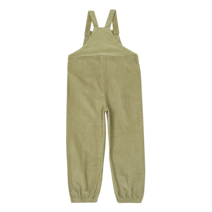Xanthe Corduroy Overalls Olive green- Product image n°2