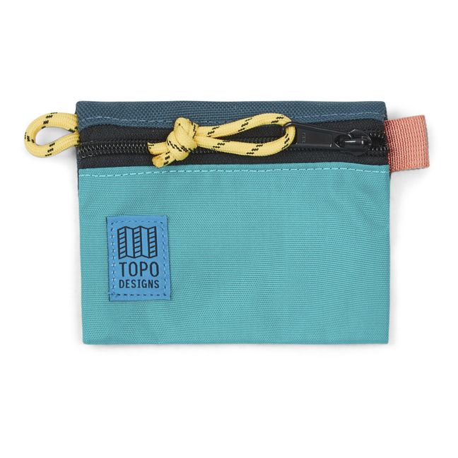 Recycled Nylon Pouch - Micro Blue