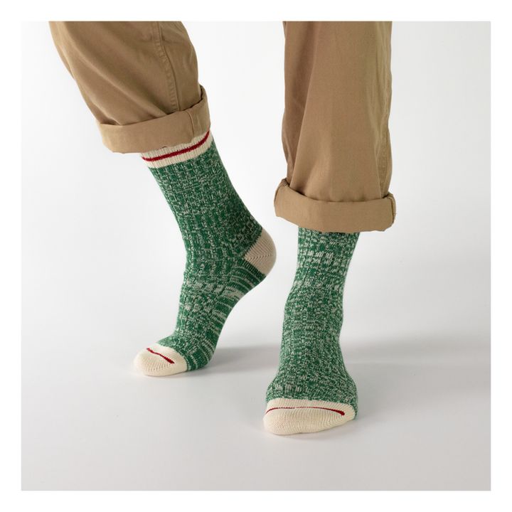 Thunders Love Oceanside Green Socks - Nautical Turn – Thunders Love