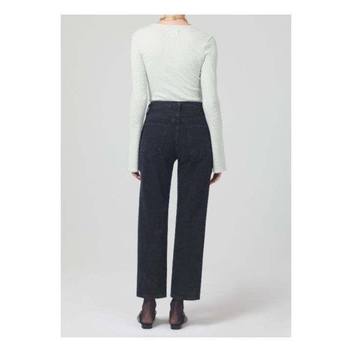 Jean Emery Crop | Licorice- Image produit n°3