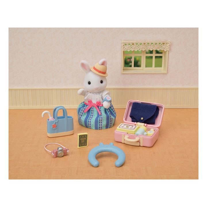 Mother Snow Rabbit and Suitcase- Product image n°1