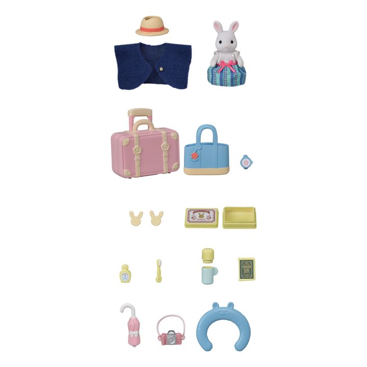 Mother Snow Rabbit and Suitcase- Product image n°2