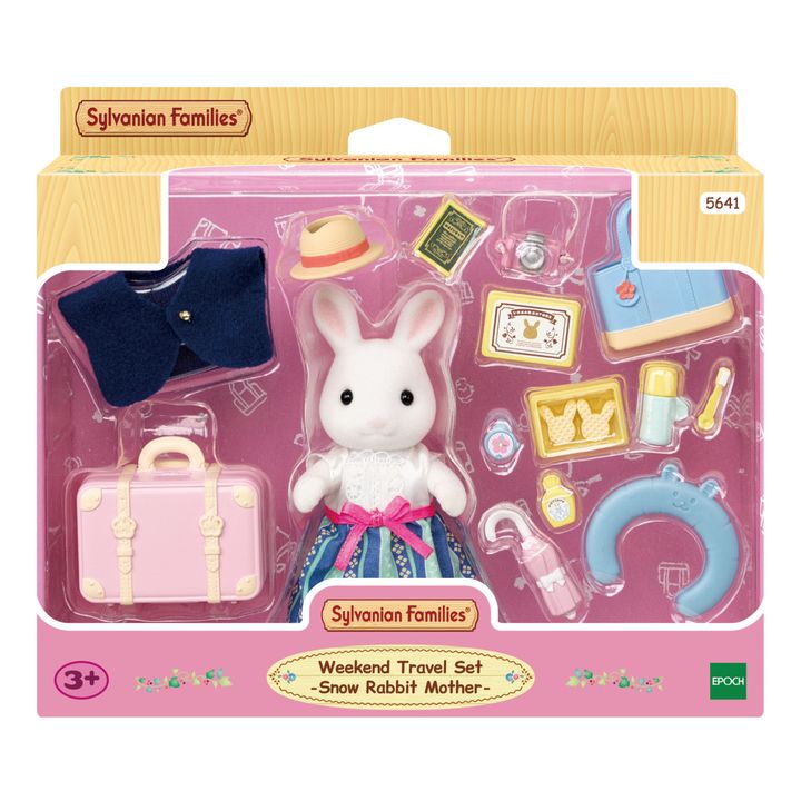 Mother Snow Rabbit and Suitcase- Product image n°4