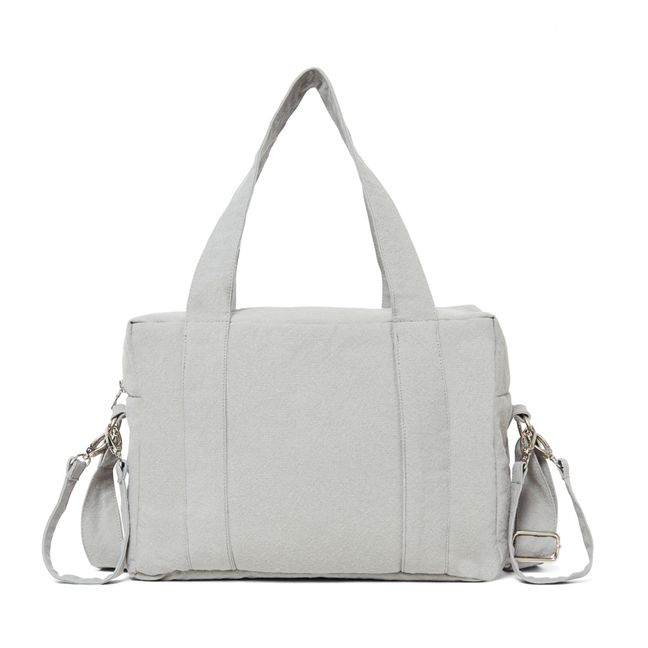 Mini Darcy Recycled Cotton Changing Bag | Grey
