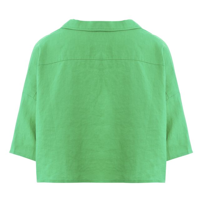 Maxim Linen Shirt Grün