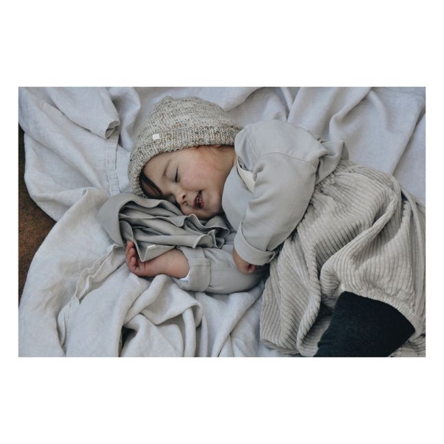 Valter Merino Wool Knitted Beanie | Heather grey