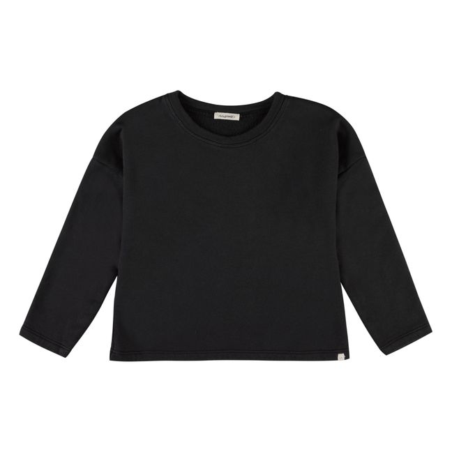 Eduardo Organic Cotton Sweatshirt Black