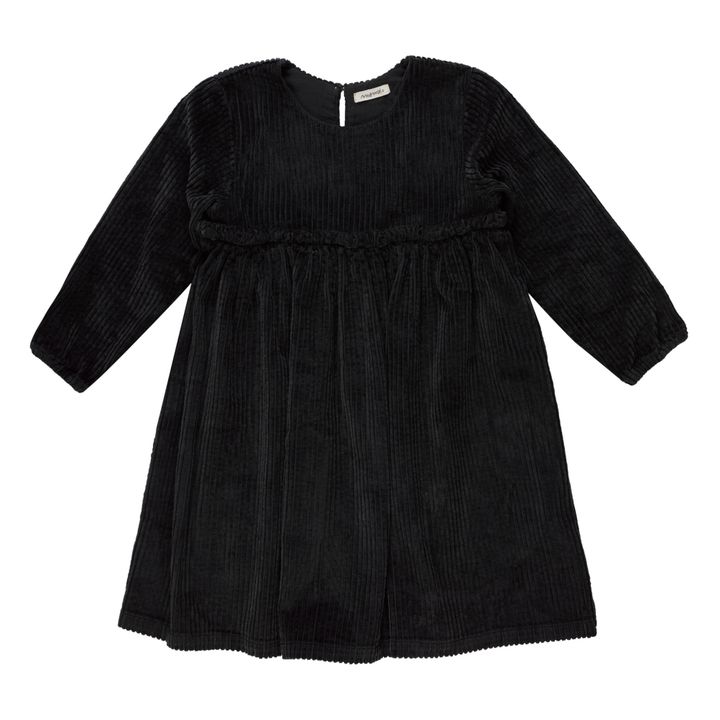 Juliana Organic Cotton Dress | Schwarz- Produktbild Nr. 0