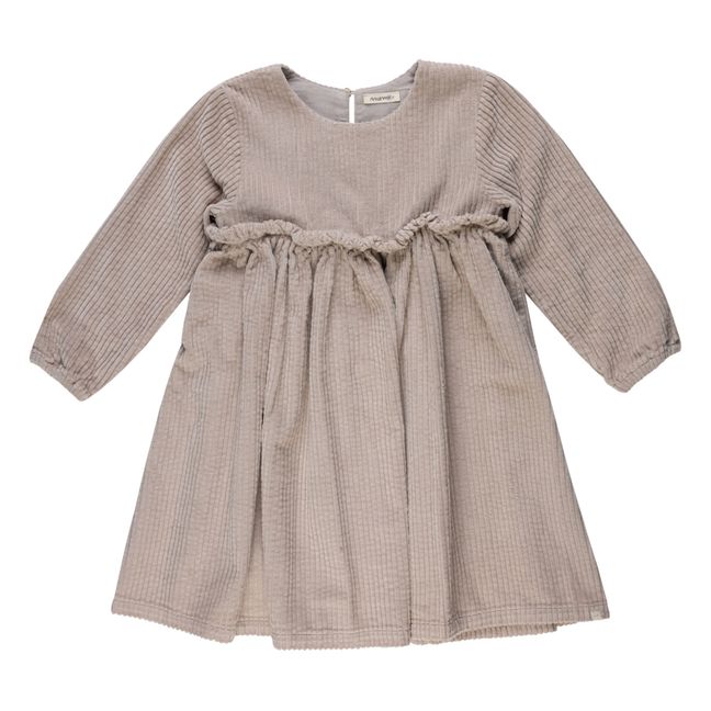 Juliana Organic Cotton Dress | Grey