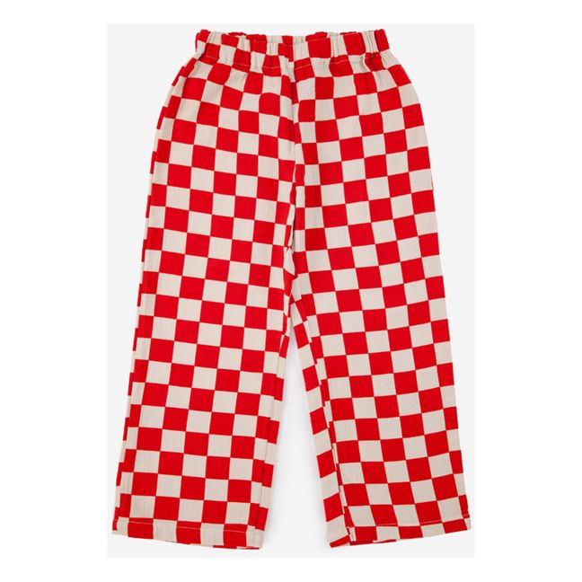 Checked Pyjamas - Fun Capsule  | Rosso