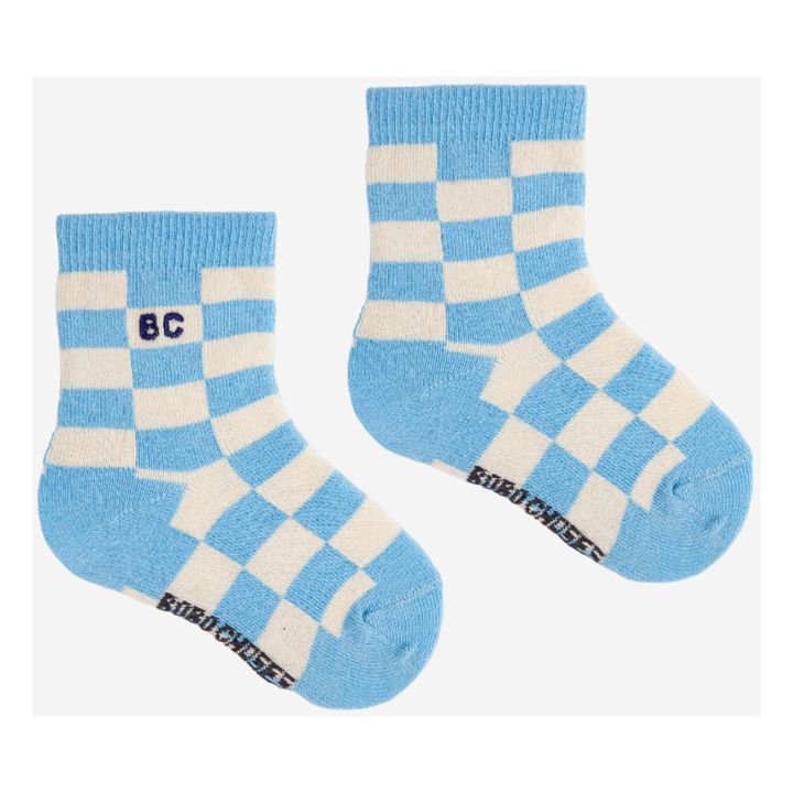 Two-Tone Socks - Set of 2 - Fun Capsule  | Blue- Product image n°3