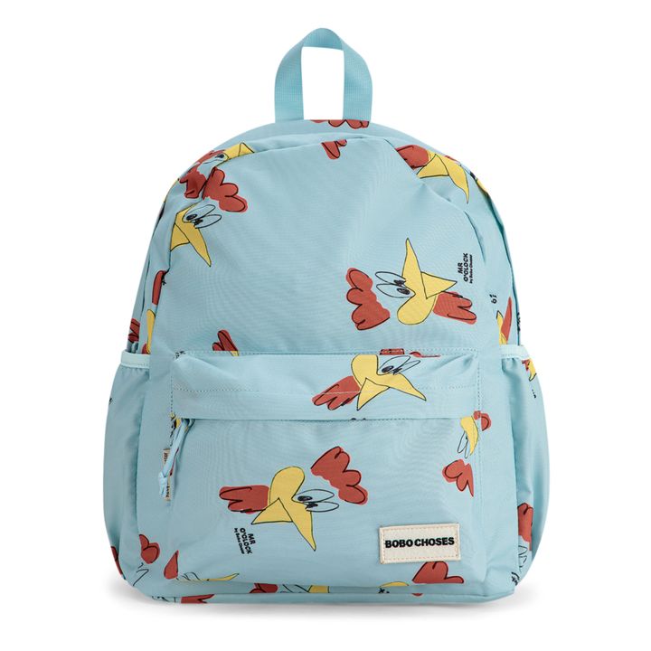 Recycled Material Rooster Backpack Azzurro- Immagine del prodotto n°0