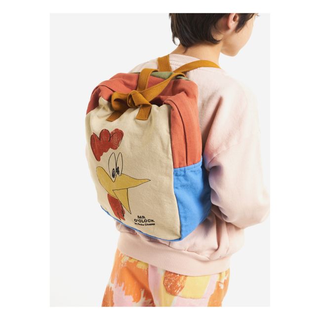 Small Rooster Backpack Beige