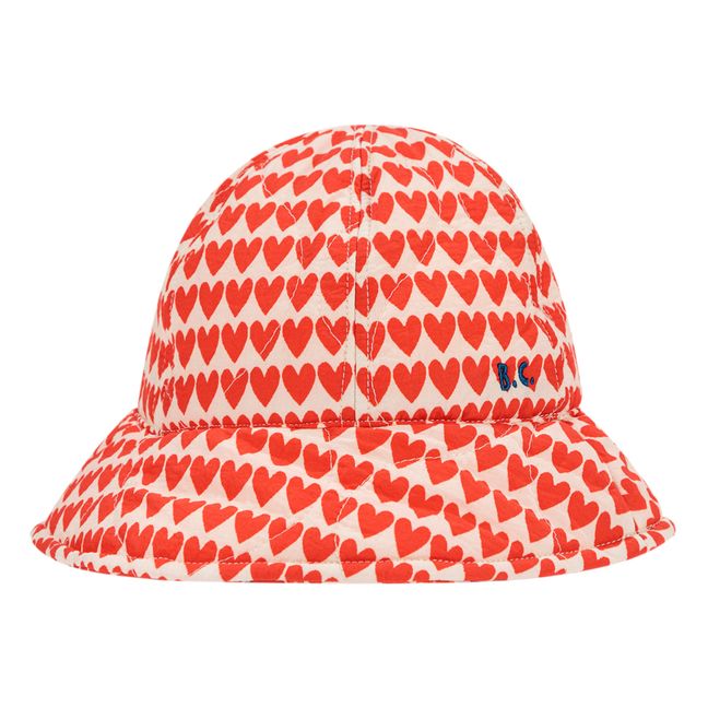 Sombrero Corazones | Rojo