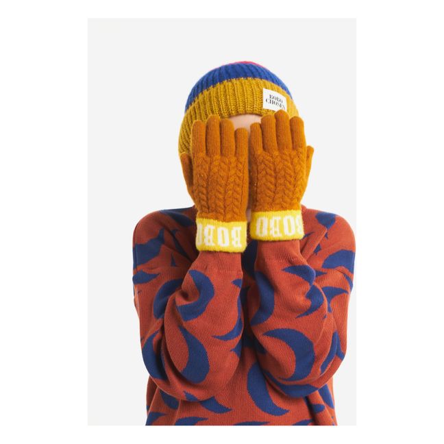 Handschuhe Bobo | Rostfarben
