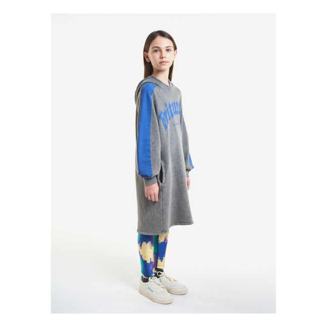 Organic Fleece “Friturday” Dress Heather grey