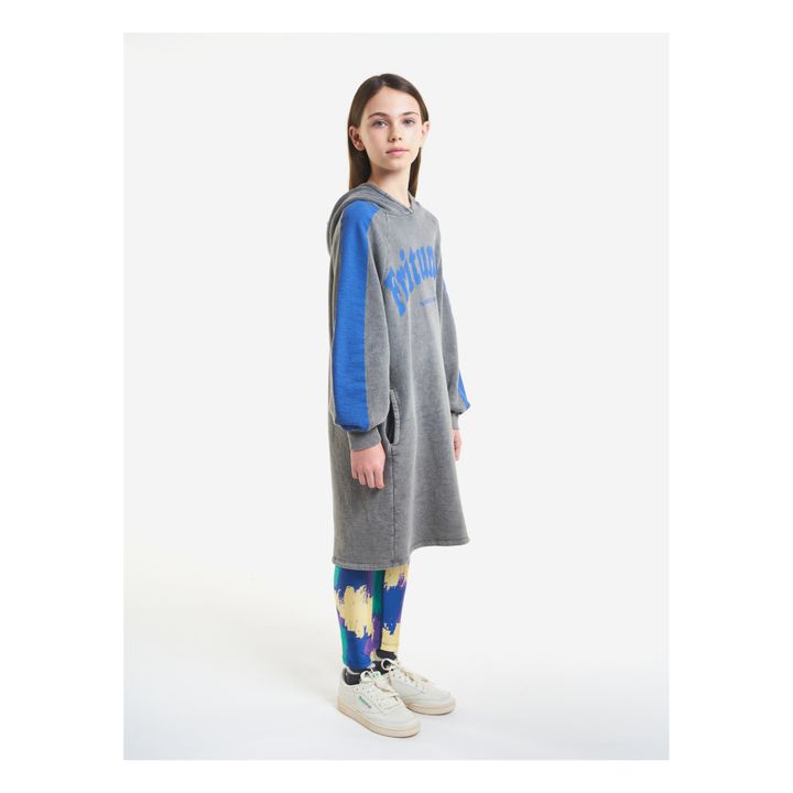 Organic Fleece “Friturday” Dress Heather grey- Product image n°2
